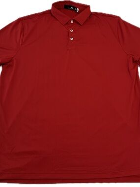 Ralph Lauren Red Short-Sleeve Polo Shirt